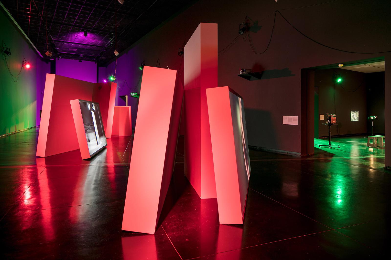 Gerard Byrne: A late evening in the future 2016, installation view at the Australian Centre for Contemporary Art, Melbourne 8 Oct–27 Nov 2016 ...