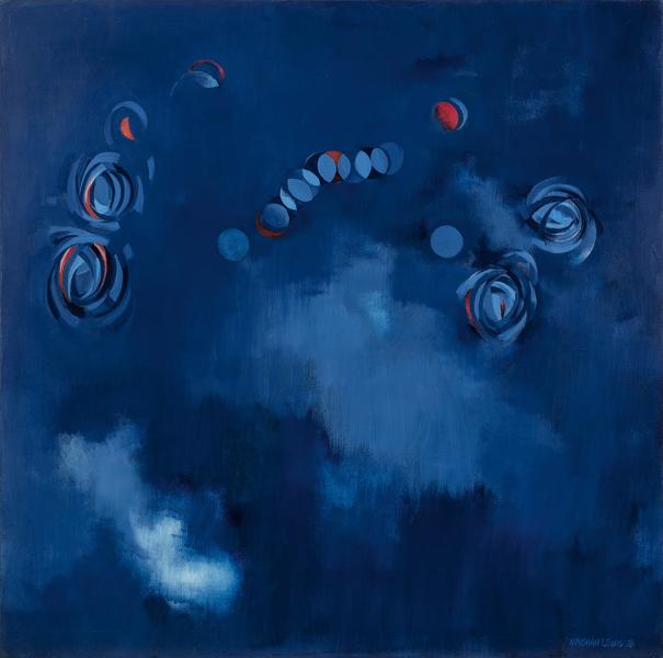 Celestial Majesty, 1976 oil on canvas 60" x 6...