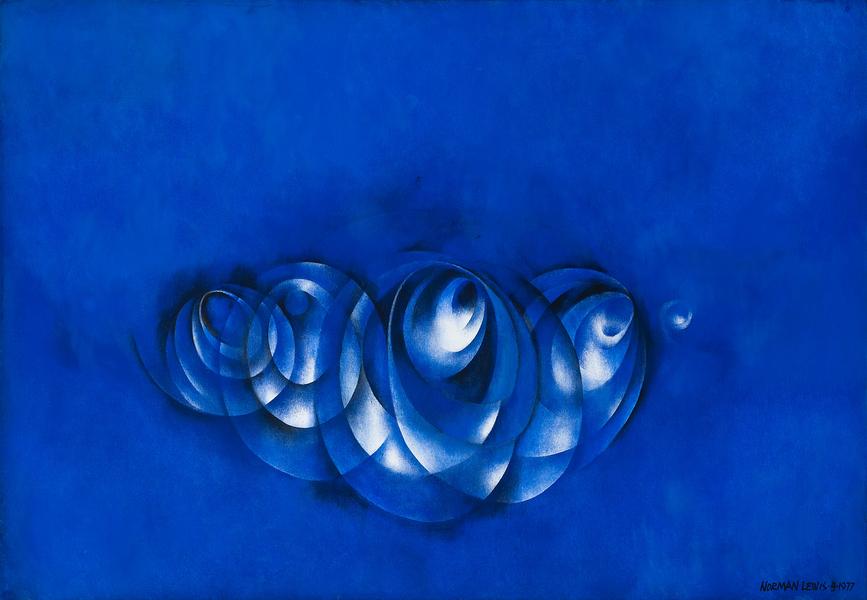 Eye of the Storm (Seachange XV), 1977 oil on canva...