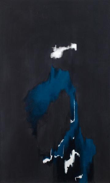 No. 6, 1973 oil on canvas 80 " x 47 5/8"...