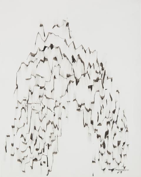 Untitled, 1974 ink on paper 29" x 23 1/8"...