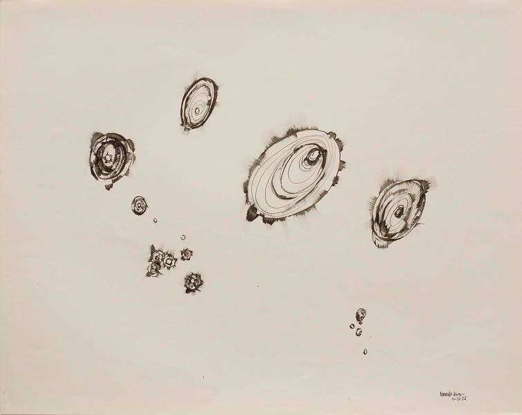 Untitled, 1975 ink on paper 23 1/8" x 29 1/8&...