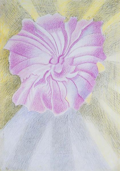 Untitled, c.1940 crayon on paper 17" x 12&quo...