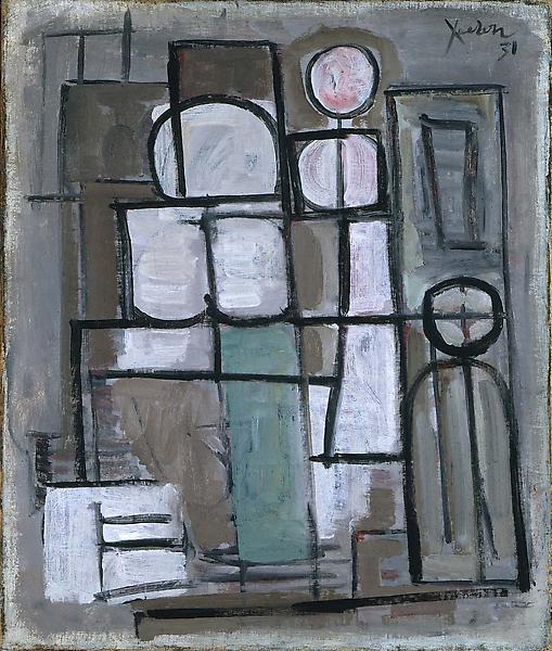 No. 19 Composition en Rose, 1931 oil on canv...