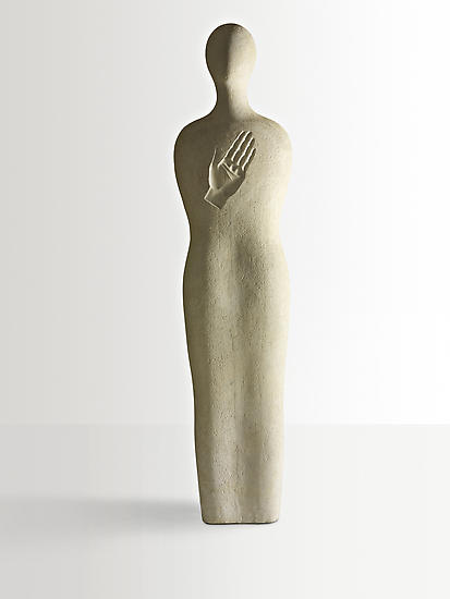 Fausto Melotti, "Constant Man," 1936
Plaster, 88 9/16 x 21 5/8 x 12 3/16 inches
Private Collection