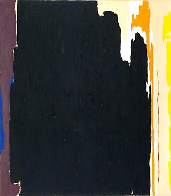 Clyfford Still, "Untitled 1951-T, No. 2," 1951. Oil on canvas, 93½ x 82 x 1½ inches, Detroit Institute of Arts, Founders Society Purchase, W. Hawkins Ferry Fund Image