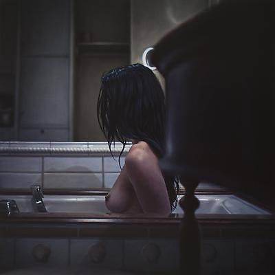 Damian Loeb, "Ghosts I-IV," 2010
Oil on linen, 36 x 36 inches Image