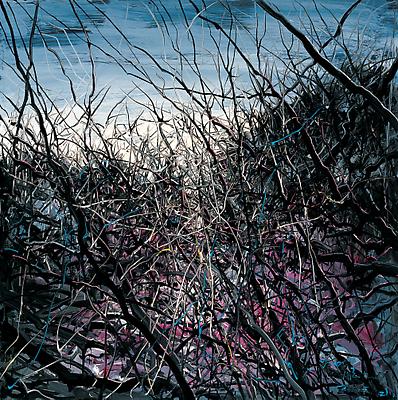 Zeng Fanzhi, "Untitled 09-3-1" 
2009
Oil on canvas
59 x 59 inches (150 x 150 cm) Image
