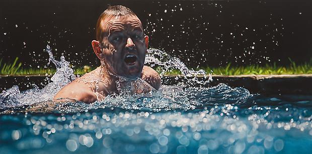 DAMIAN LOEB
"Marty"
2009
Oil on linen
48 x 96 inches (122 x 244 cm) Image
