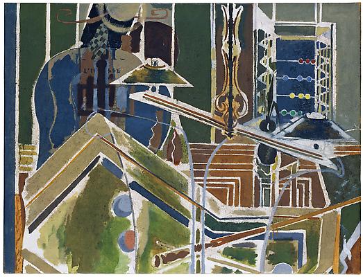 The Billiard Table
1945
Oil and sand on canvas
35 x 45 ¾ inches (89 x 116.5 cm)
Tate: Purchased with assistance from the gift of Gustav and Elly Kahnweiler, the Art Fund, Tate Members and the Dr V.J. Daniel Bequest 2003
© Tate, London, 2011
© 2011 Artists Rights Society (ARS), New York / ADAGP, Paris Image