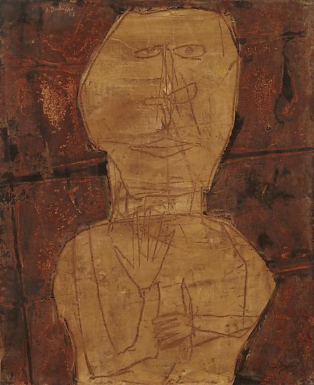 Jean Dubuffet, Cinq et un six, 1956
Oil on canvas
28 11/16 x 23 9/16 inches (73 x 60 cm)
Courtesy Acquavella Galleries
© 2014 Artists Rights Society (ARS), New York / ADAGP, Paris