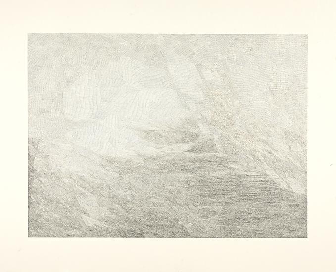 Jacob El Hanani, "Linescape (From the J. W. Turner Series)", 2012
Ink on paper, 22 x 28 inches
Art © Jacob El Hanani