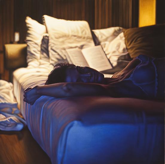 Damian Loeb, "Say Hello to the Angels," 2010
Oil on linen, 48 x 48 inches