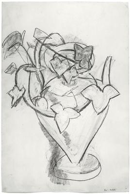 Henri Matisse, "Vase de lierre," c. 1915
Charcoal on paper, 22 x 14 4/3 inches 
Art © 2015 Succession H. Matisse / Artists Rights Society (ARS), New York Image