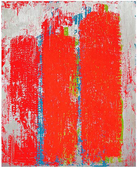 Enoc Perez, "Marina Towers, Chicago," January 2012. 
Oil on canvas. 110 x 90 inches. 
Courtesy of the Artist and Acquavella Galleries, New York