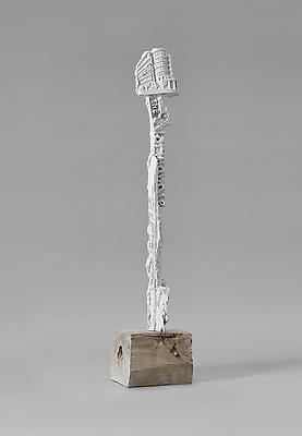 Enoc Perez, "Normandie"
December 2012
Painted bronze on wood base
32 1/2 x 6 x 5 inches (82.6 x 15.2 x 12.7 cm)
Edition of 2 plus 1 Artist's Proof Image