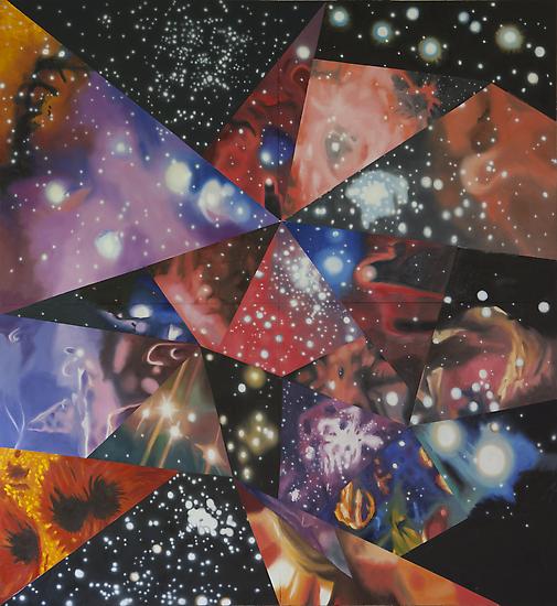 James Rosenquist, "The Multiverse You Are, I Am"
2012
Oil on canvas
132 x 120 inches
Art © James Rosenquist / Licensed by VAGA, New York, NY