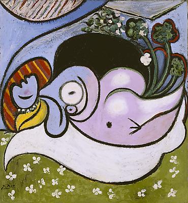 Pablo Picasso, "The Dreamer," July 1932
The Metropolitan Museum of Art, The Mr. and Mrs. Klaus G. Perls Collection, 1997.
(1997.149.4), ©The Metropolitan Museum of Art Image