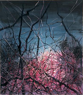 Zeng Fanzhi, "Untitled 08-3-2" 
2008
Oil on canvas
47 1/4 x 41 3/8 inches (120 x 105 cm) Image