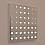 Diamond Sea (7x7), 2009
Mirror-finished stainless steel, aluminum, white LEDs, custom software, electrical hardware
21 x 21 x 2 inches
Edition of 5