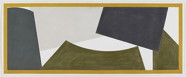 Surface Drawing #1, 2009
Pastel on paper
24 x 59 1/2 inches
SGI1134