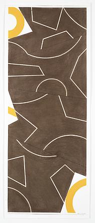 Drawing in 4 Parts #2, 2004
Pastel on paper
48 x 18 1/4 inches
SGI368