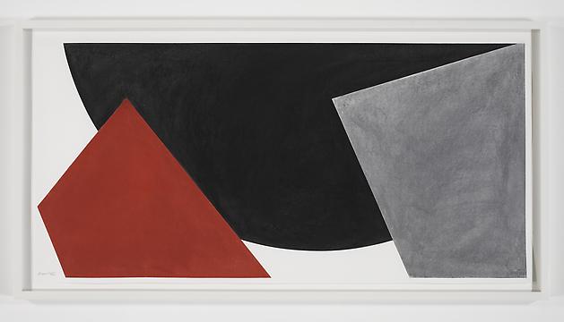3 Forms in Space #2, 2008
Pastel on paper
23 1/2 x 48 inches
SGI850