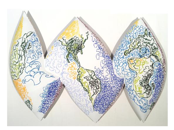 Improvised Projection, 2016
HDU, Trupan, Pastel
28 x 40 x 3 inches
SGI3413