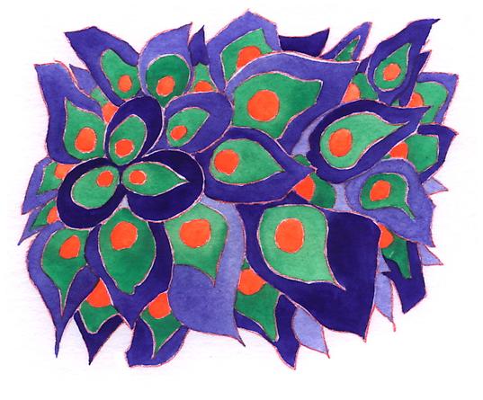Untitled (2010-9-6), 2010
Gouache & colored pencil on board
5 x 6 inches