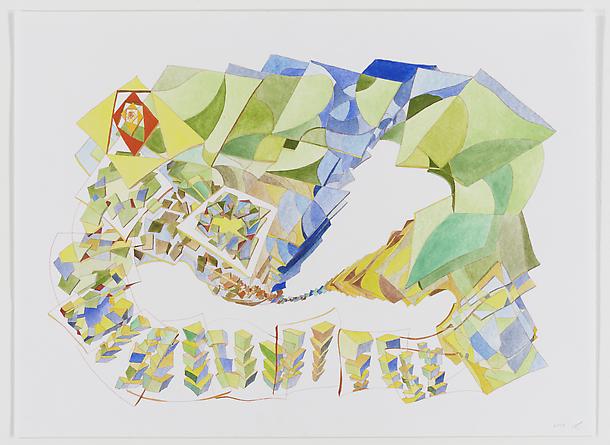 Untitled, 2008
Watercolor & colored pencil on paper
22 x 30 inches
SGI1541