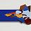 First Moment (Blue), 2013
Trupan, acrylic, plastic laminate
15 x 23 x 3/4 inches