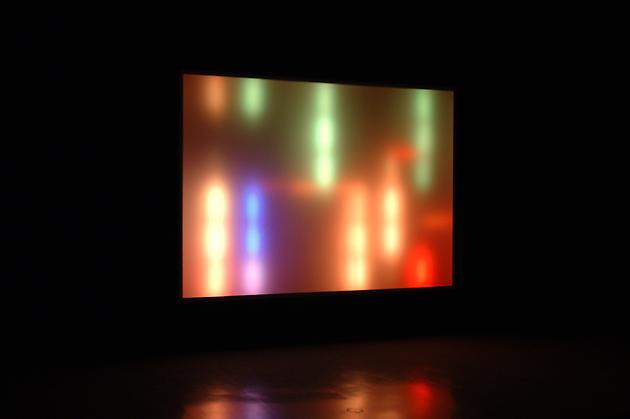 Lightscape, 2002
LEDs, diffusion material, custom software, electrical hardware
92 x 130 x 14 inches
Series of 10, each installation unique