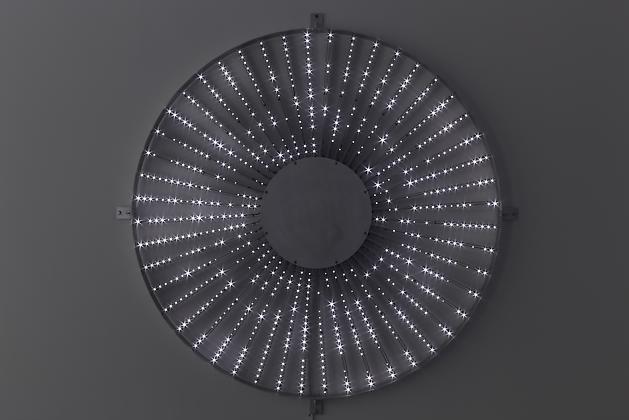 Star, 2008
White LEDs, metal armature, custom software, electrical hardware
60 x 60 x 4 inches
Edition of 3
