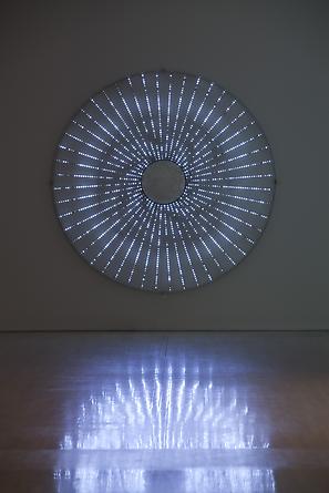 Star, 2008
White LEDs, metal armature, custom software, electrical hardware
102 x 102 x 4 inches
Edition of 3