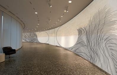 Linn Meyers at the Hirshhorn Museum