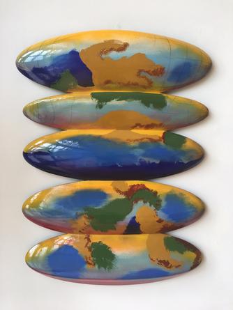 Vertical Projection, 2016
HDU, Trupan, Pastel
28 x 40 x 3 inches
SGI3410