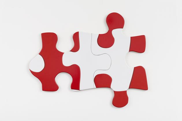 Puzzle Puzzle, 2015
Printed vinyl laminate mounted on MDF, in two parts
35 x 43 x 1 inches oveall
SGI3070