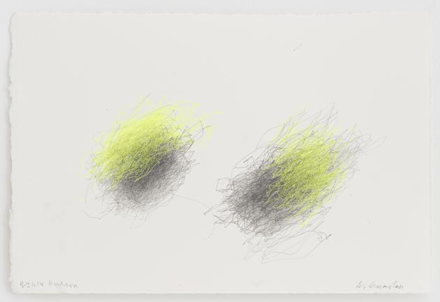 Untitled (4.21.14 Hudson), 2014
Ink & pencil on paper
7 1/2 x 11 inches
SGI3393