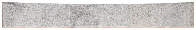 Untitled
2014
white-out,crayon,pencil drawing on found paper
78 x 408 cm