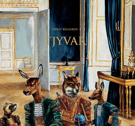 ERNST BILLGREN - Tjyvar

Hardback 
24 x 26 cm
44 pp
Illustrated throughout
Text by the artist
Published by Galleri Lars Bohman 2006
Swedish
ISBN 91-974648-6-4
