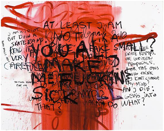 Untitled 
2010
oil on canvas
240 x 300 cm