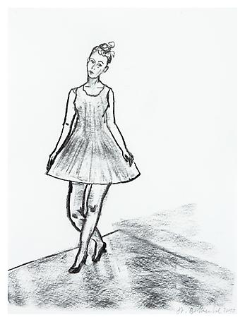 Untitled
2010
charcoal drawing on paper
50 x 40 cm