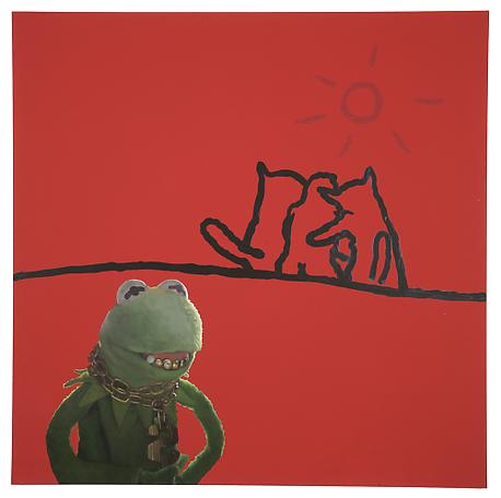 Bjarne Melgaard
Untitled
2009
oil on canvas
200 x 200 cm
