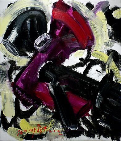 Untitled
oil on canvas 
41 x 35 cm
