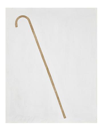 Vit käpp
1970
primer on canvas
91 x 72 cm