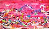 Akureyri 
2008 
oil on canvas
183 x 305 cm