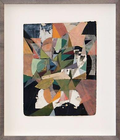 Untitled (double sided 2/2) 
2011
mixed media on found paper
32,5 x 27,5 cm