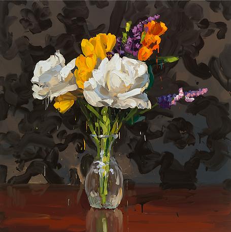 Bouguet 7
2014
oil on canvas
150 x 150 cm
