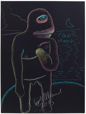 Untitled, 2015
crayon on paper
74 x 59 cm