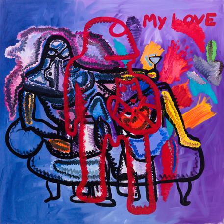 Untitled, 2015
oil on canvas
200 x 200 cm